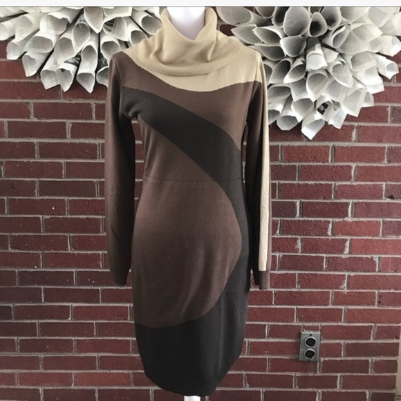 VENUS Sweaters - Color block Sweater dress from Venus